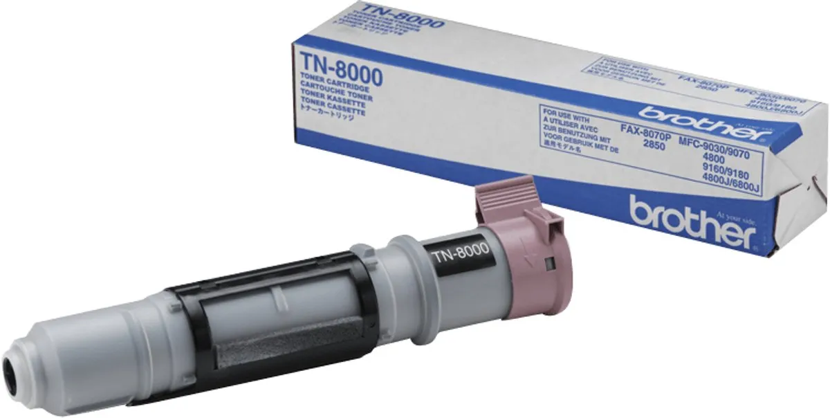 Brother TN-8000 Tonercartridge - Zwart - 2.200 Pagina's