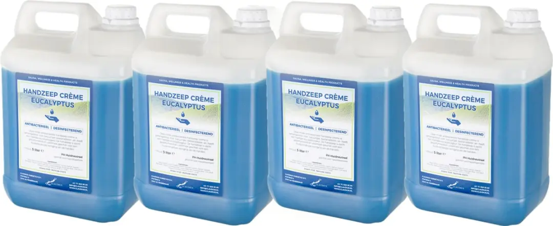 Splashbox Cosmetics Handzeep Crème Eucalyptus 5L