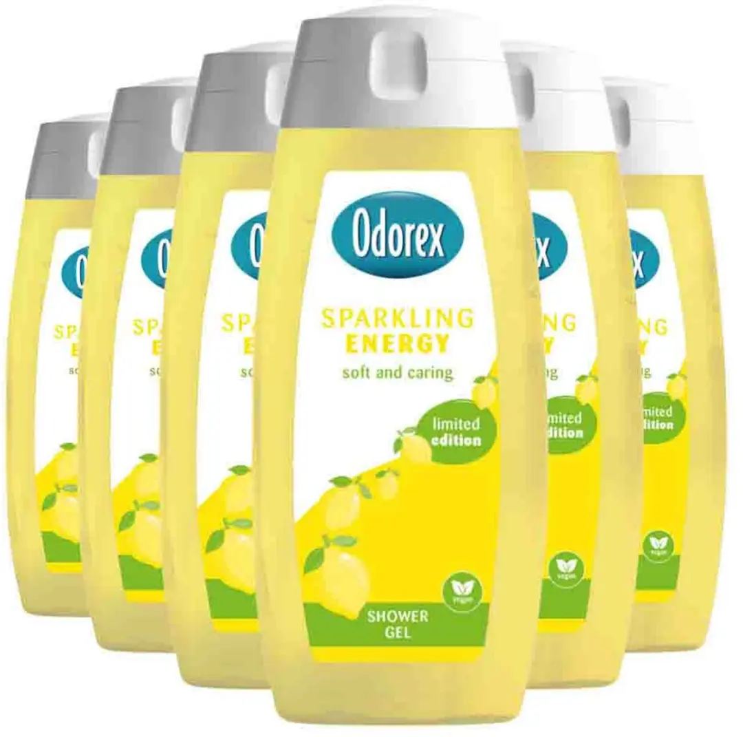 Odorex Douchegel Sparkling Energy - 6x300ml
