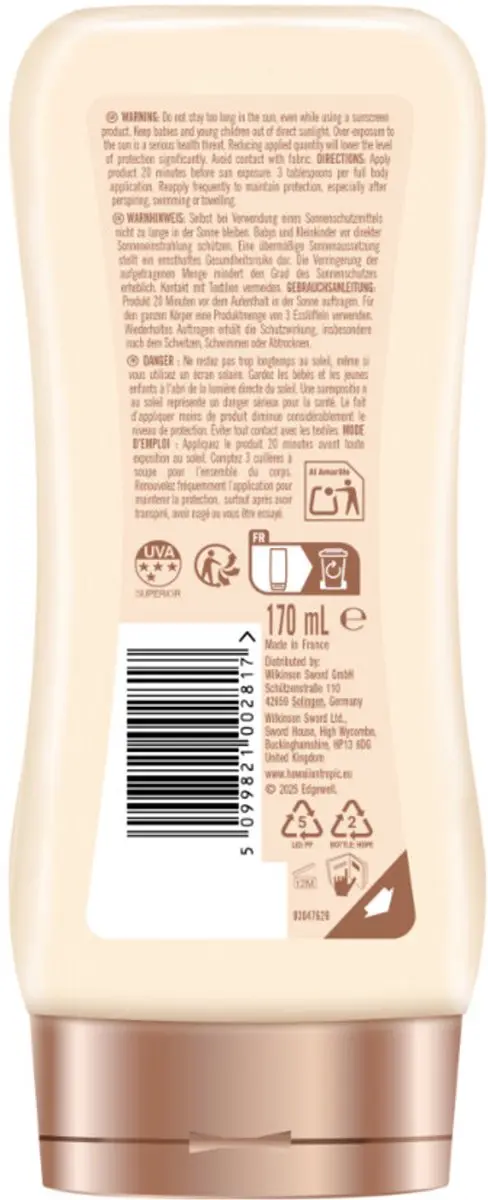 Hawaiian Tropic Glowing Protection Lotion SPF 50 - 6x170ml