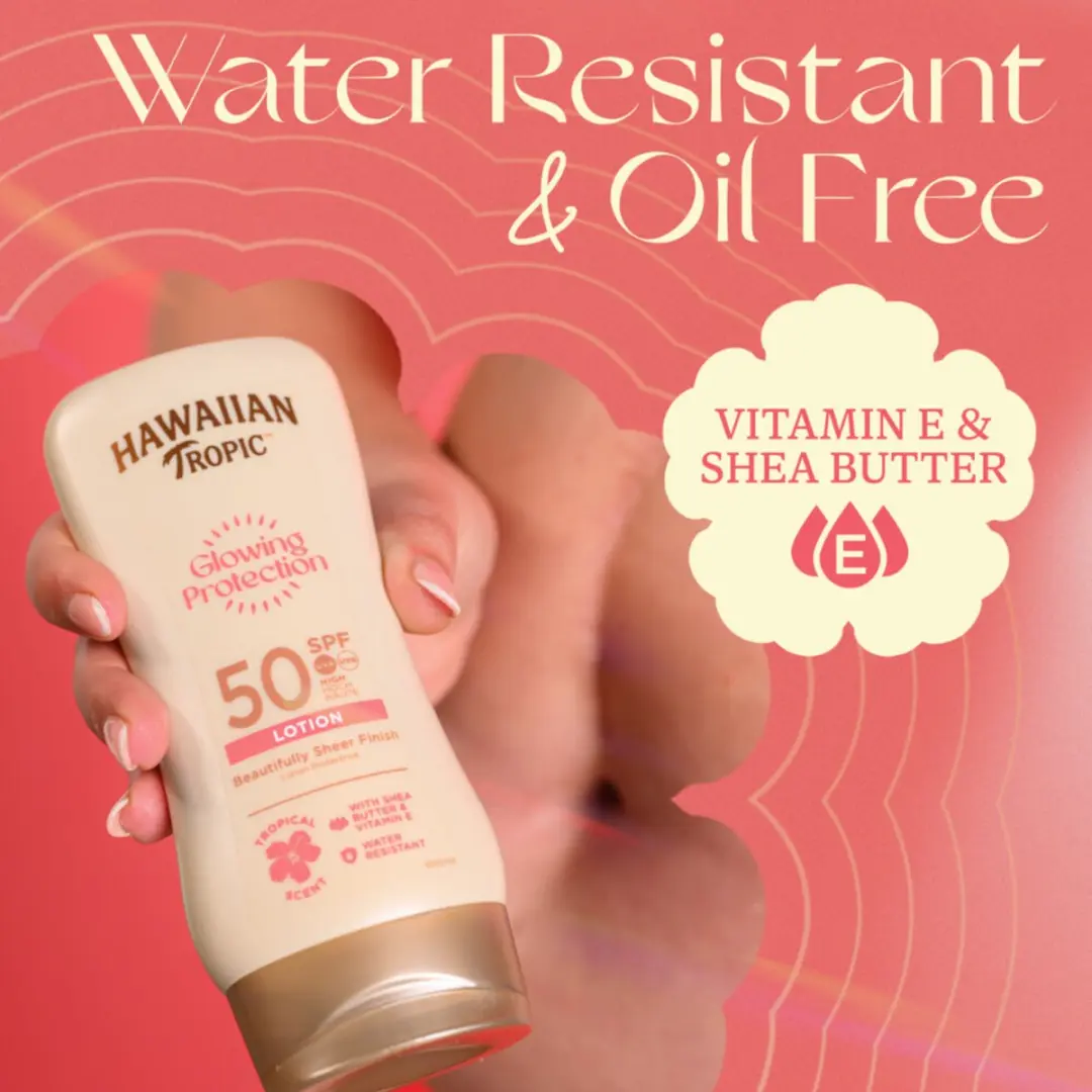 Hawaiian Tropic Glowing Protection Lotion SPF 50 - 6x170ml