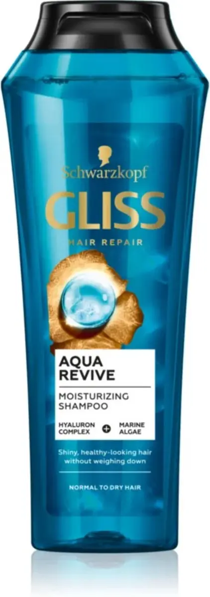 Gliss Aqua Revive Shampoo 250ml - 6 Stuks