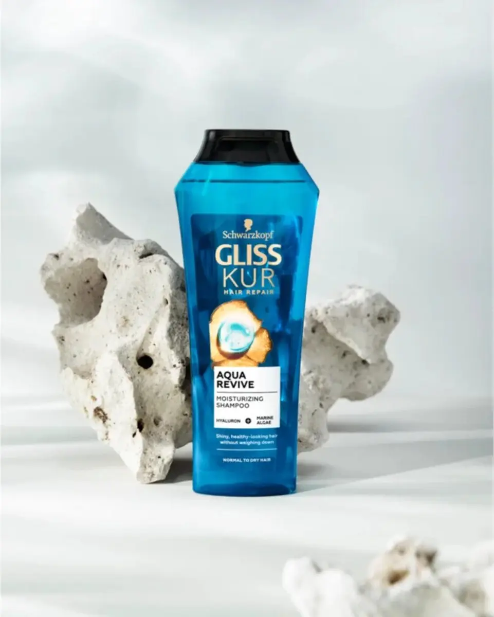 Gliss Aqua Revive Shampoo 250ml - 6 Stuks