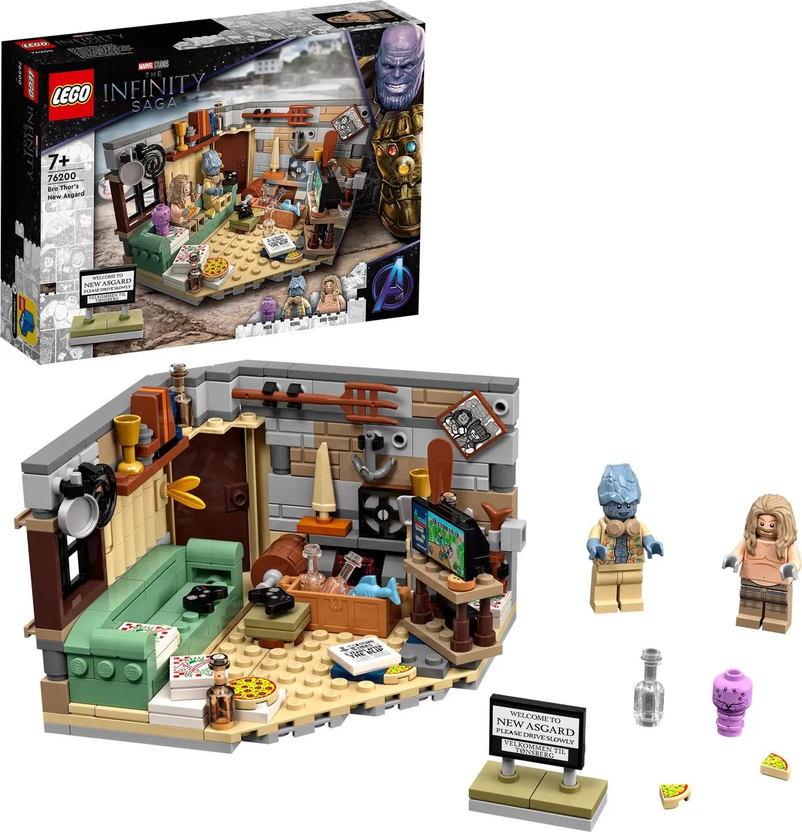 LEGO 76200 Marvel Thor's New Asgard - afbeelding 4 van 6