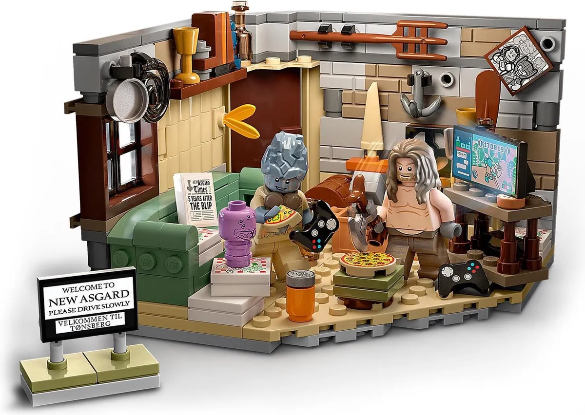 LEGO 76200 Marvel Thor's New Asgard - afbeelding 5 van 6
