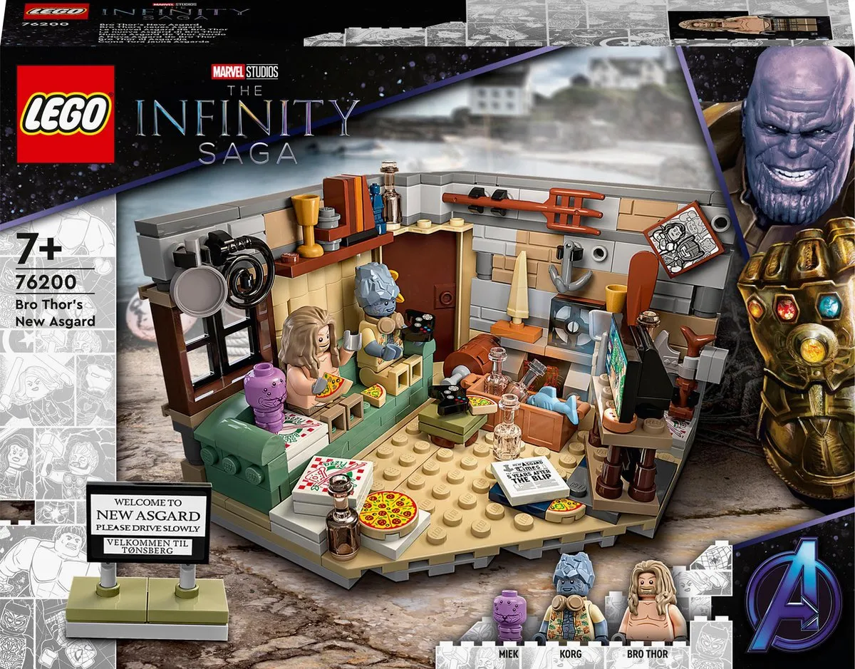 LEGO 76200 Marvel Thor's New Asgard