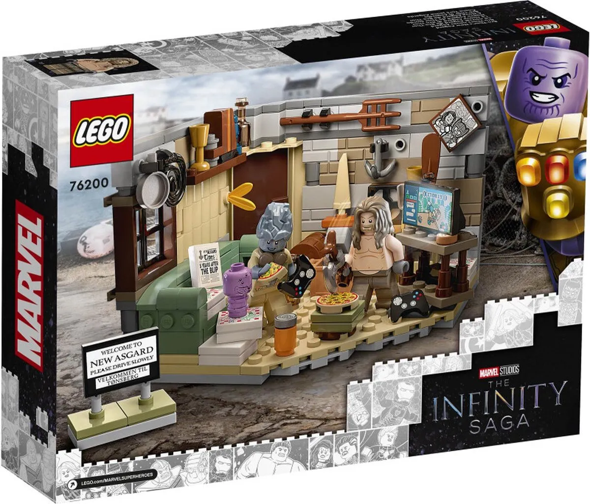 LEGO 76200 Marvel Thor's New Asgard - afbeelding 3 van 6