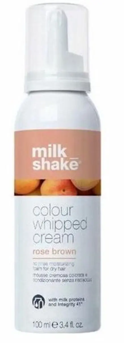 Milk Shake Coloured Whipped Cream Rose Brown 100ml