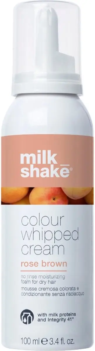 Milk Shake Coloured Whipped Cream Rose Brown 100ml