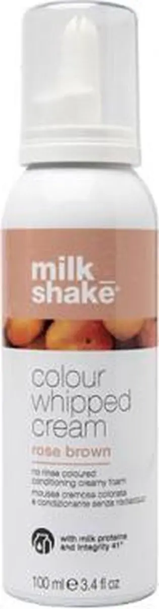 Milk Shake Coloured Whipped Cream Rose Brown 100ml