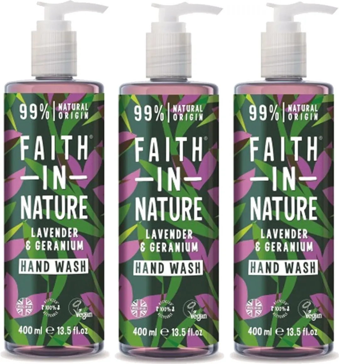 Faith In Nature Hand Wash Lavendel & Geranium