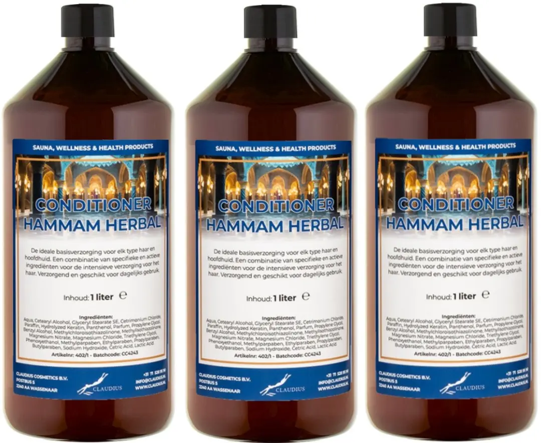 Splashbox Cosmetics Hammam Herbal Hairconditioner 5x1L