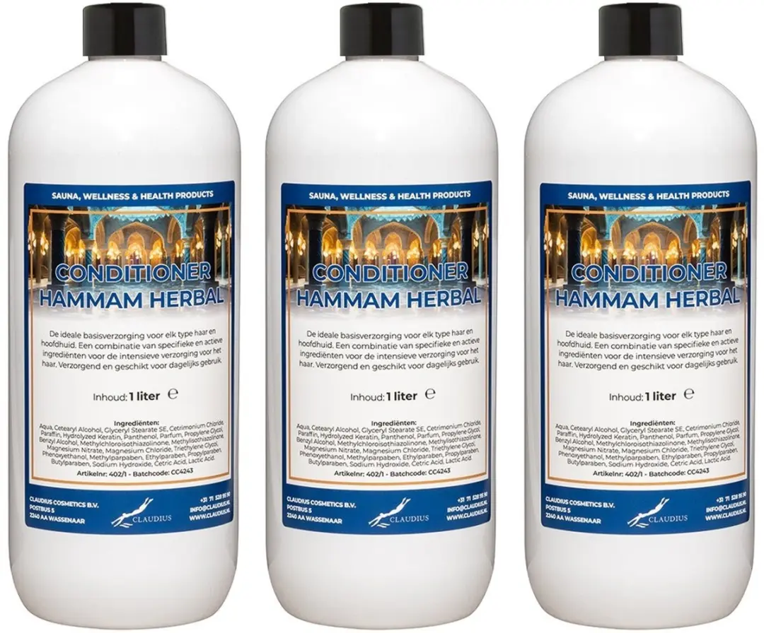 Splashbox Cosmetics Hammam Herbal Hairconditioner 5x1L