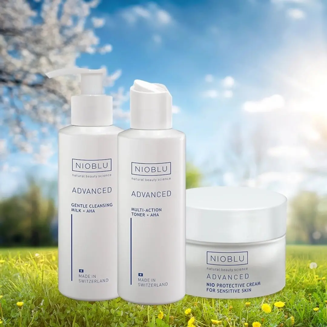 Nioblu Advanced Reiniging & Hydratatie Set 3x50ml
