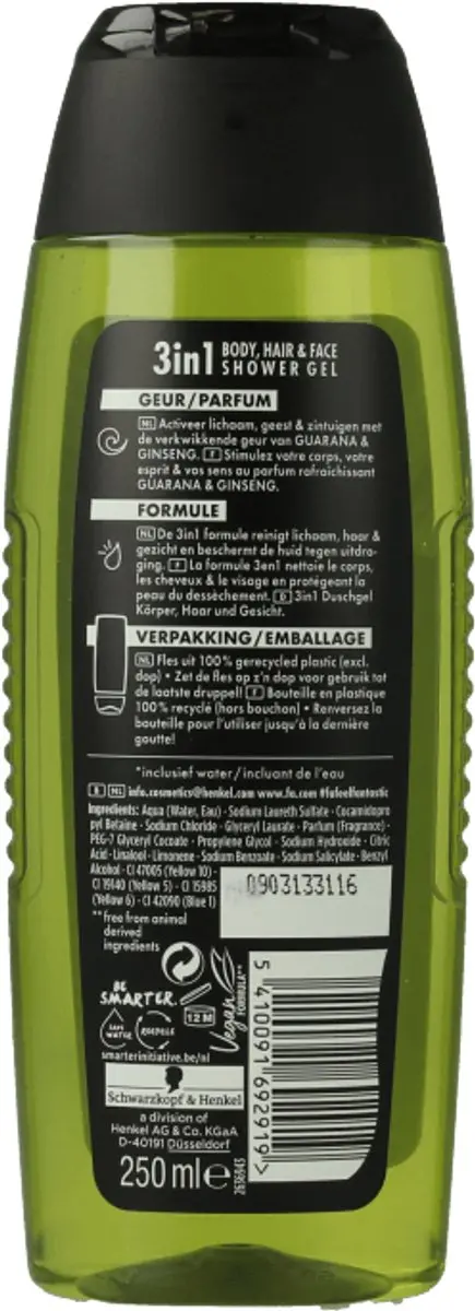 Fa Men Douche Sport Double Power 250ml
