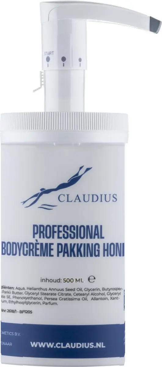 Splashbox Cosmetics Professional Bodycrème Honing 500ml