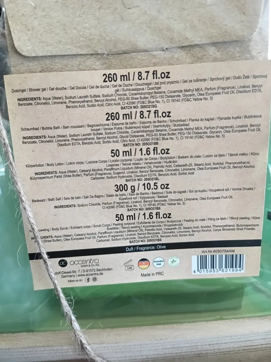 Accentra XL Luxe Spa Gift Set - 27-delig