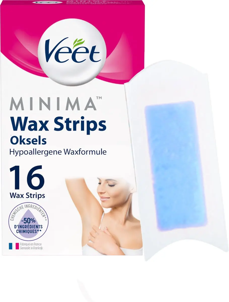 Veet Ontharingsstrips Hypoallergene Minima
