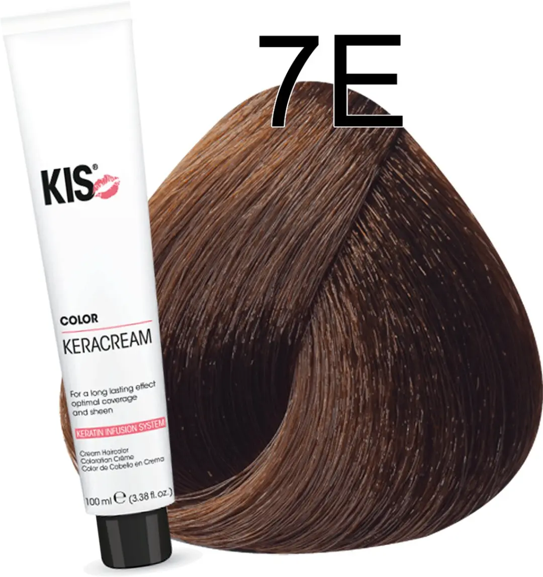 KIS Haarverf 7E Middelblond Espresso 100ml