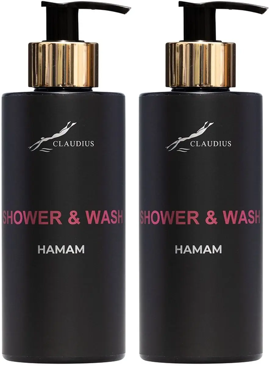 Splashbox Cosmetics Shower & Wash Hamam 300ml - 2 Stuks