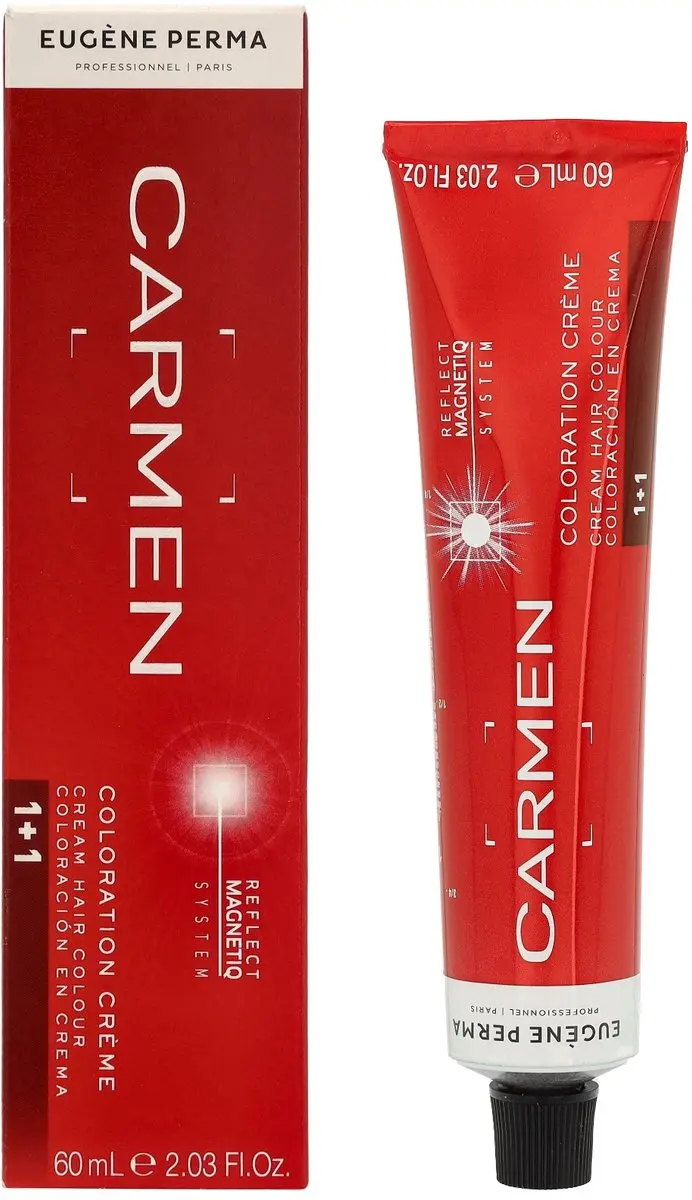 Eugene Perma Carmen Cream Hair Colour 04 Brown - 60ml