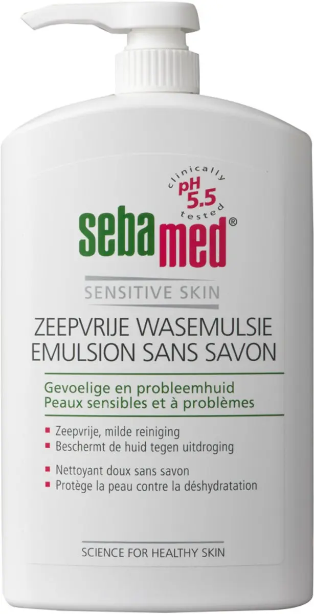 Sebamed Zeepvrije Wasemulsie 2x1000ml
