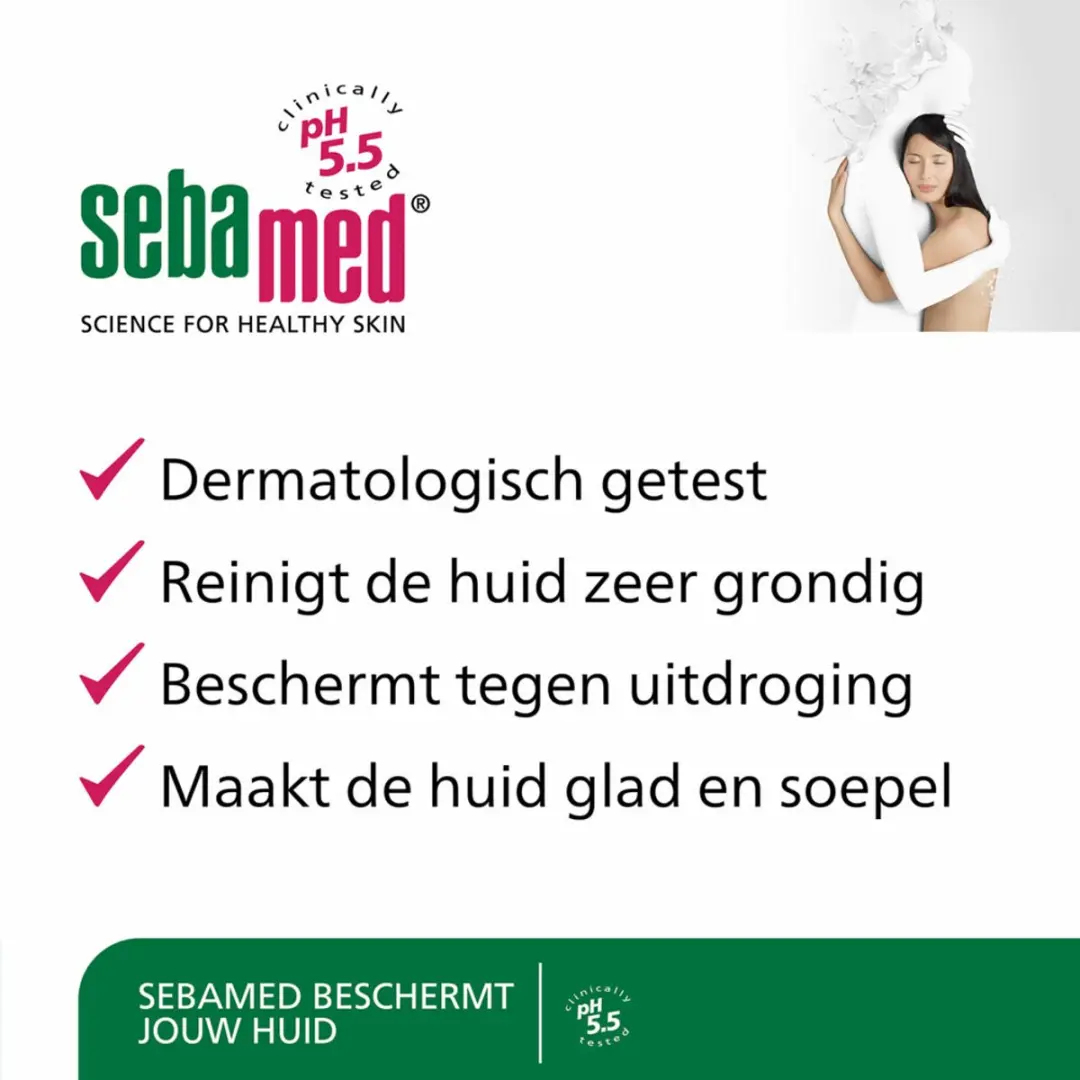 Sebamed Zeepvrije Wasemulsie 2x1000ml