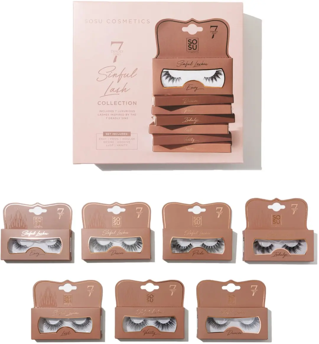 Sosu 7 Deadly Sins Lash Box