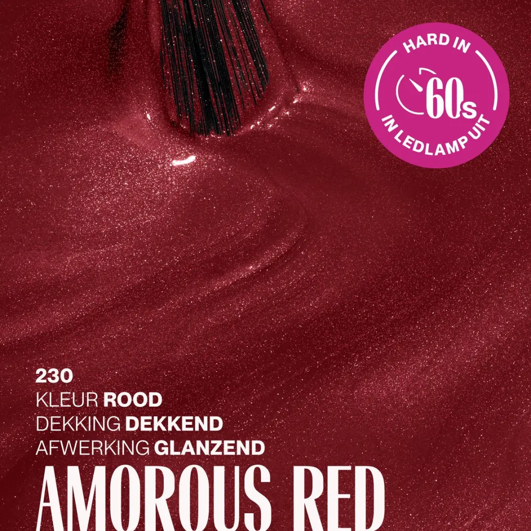 Pink Gellac Amorous Red 230 Gel Nagellak 15ml