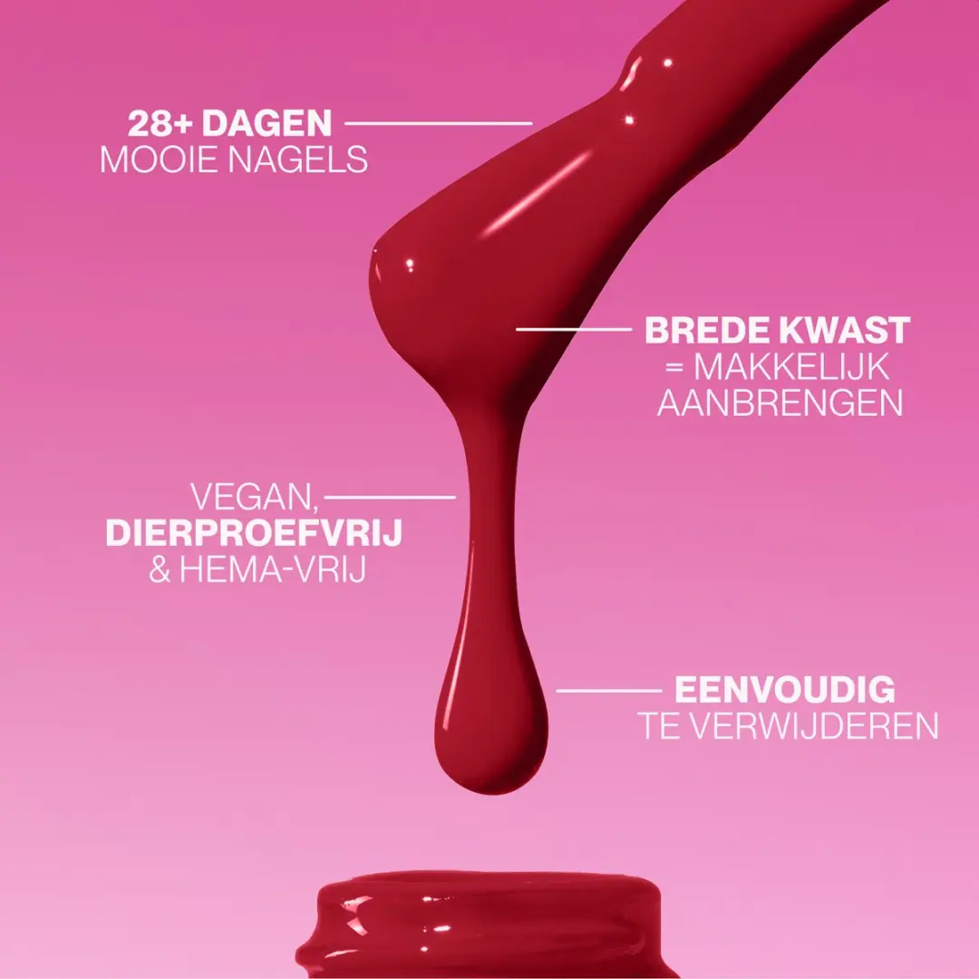 Pink Gellac Amorous Red 230 Gel Nagellak 15ml