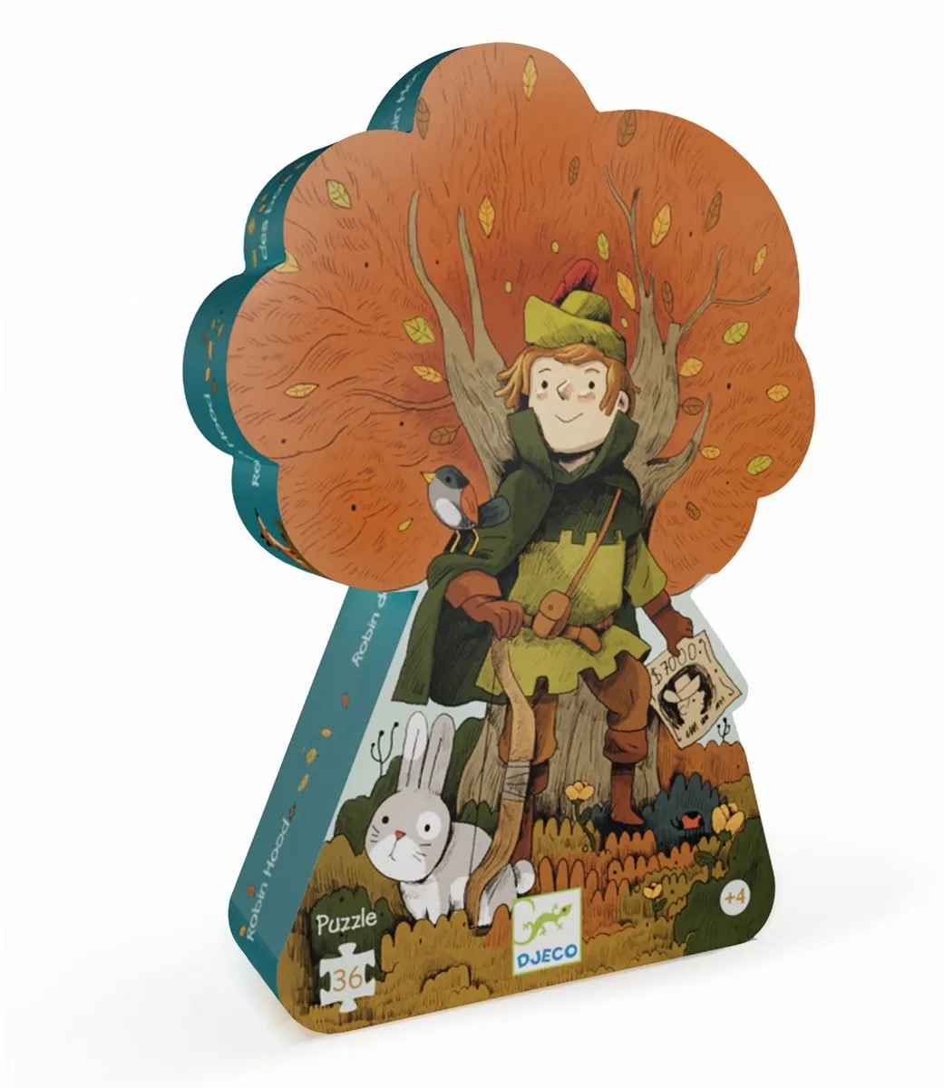 Djeco Robin Hood Puzzel 36 Stuks