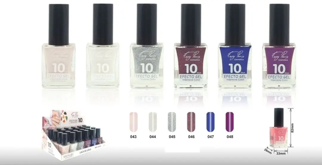 Easy Paris Cosmetics Nagellakset 6x15ml