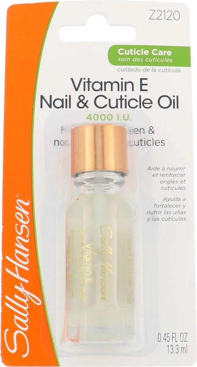 Sally Hansen Vitamine E Nagel & Cuticle Oil 13ml - afbeelding 6 van 6