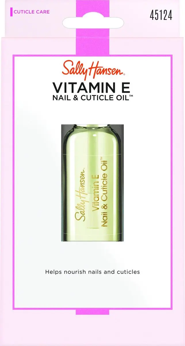 Sally Hansen Vitamine E Nagel & Cuticle Oil 13ml - afbeelding 2 van 6