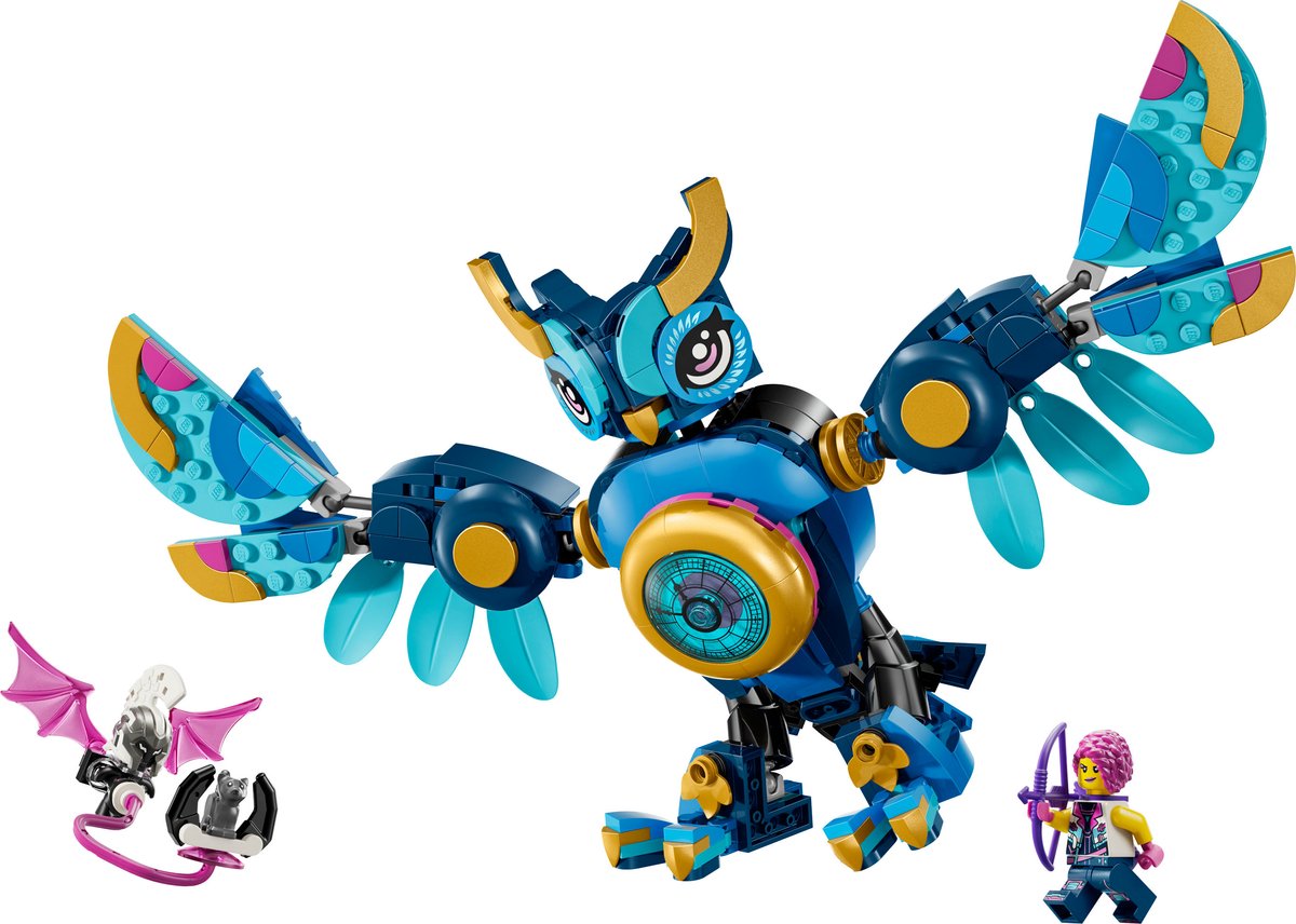LEGO® DREAMZzz™ Zoey's Tijduil, Speelgoed voor Kinderen Vanaf 8 Jaar, Fantasierijk Spel, Fantasiespeelset met Vogel, Kat en Minifiguur, Dierencadeau voor Meisjes en Jongens 71494