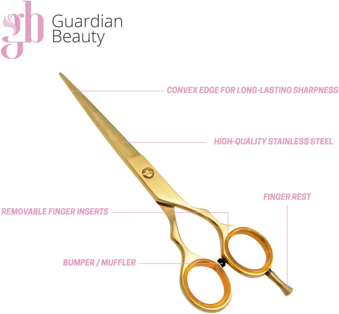 Guardian Beauty Scharenset 6,5 Inch - 3 Stuks - Roestvrij Staal