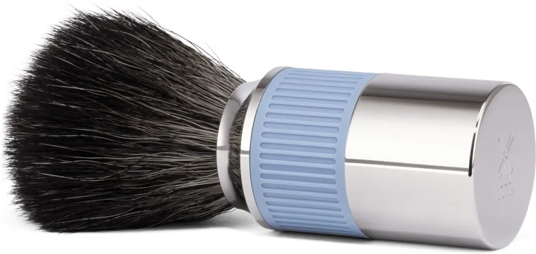 Mühle NEO Scheerkwast Gletsjerblauw - Chroom