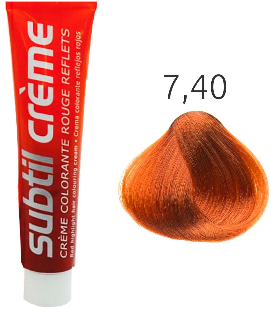 Subtil Color Crème Rouge Reflets 7.40 Blond Koper Intensief