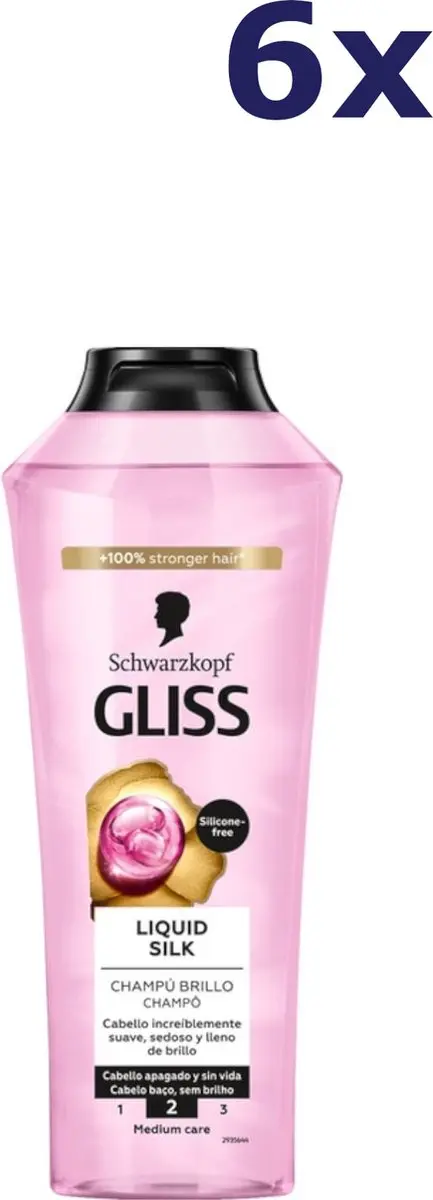 Gliss Kur Shampoo Liquid Silk 400ml