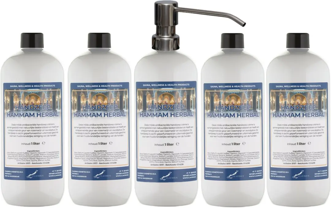 Splashbox Cosmetics Hammam Herbal Handzeep 1L