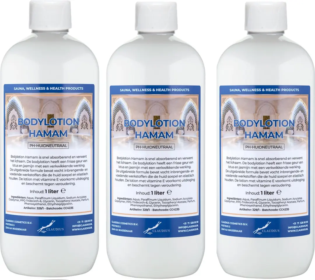 Splashbox Cosmetics Hamam Bodylotion 3 Liter