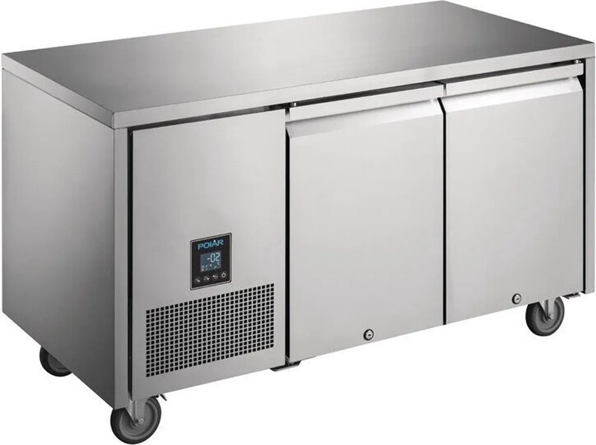 Polar U-Serie UA005 Tweedeurs Koelwerkbank 267L