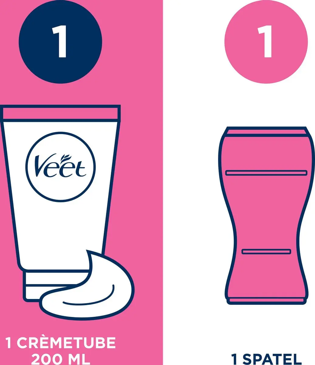 Veet Ontharingscreme Minima 600ml - 3 Stuks