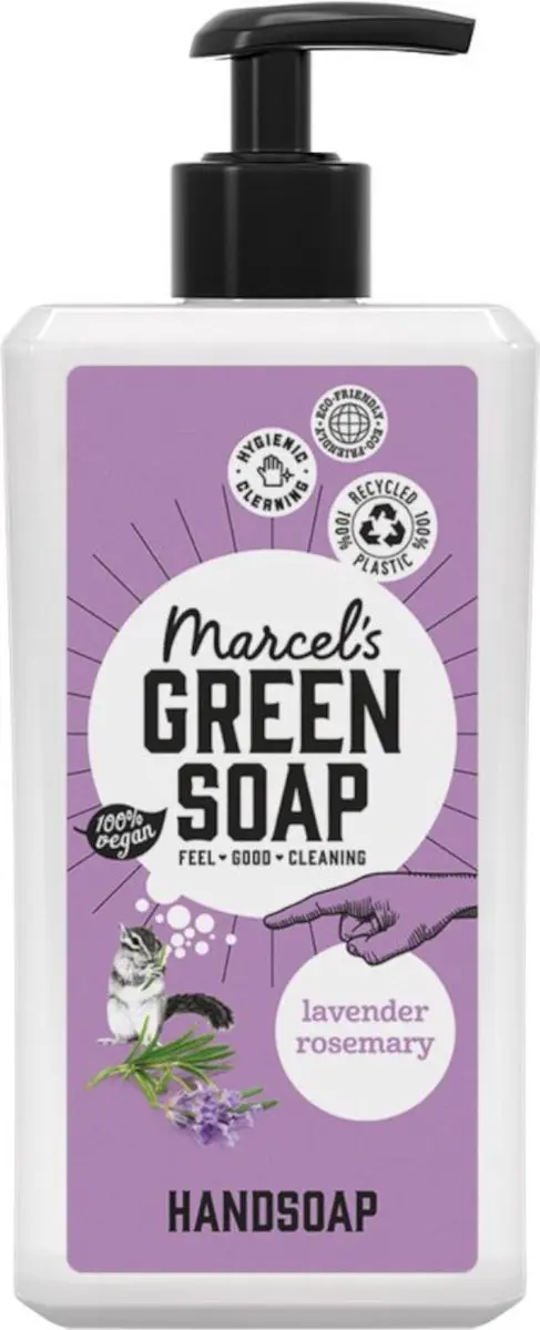 Marcel's Green Soap Handzeep Lavendel & Rozemarijn 500ml