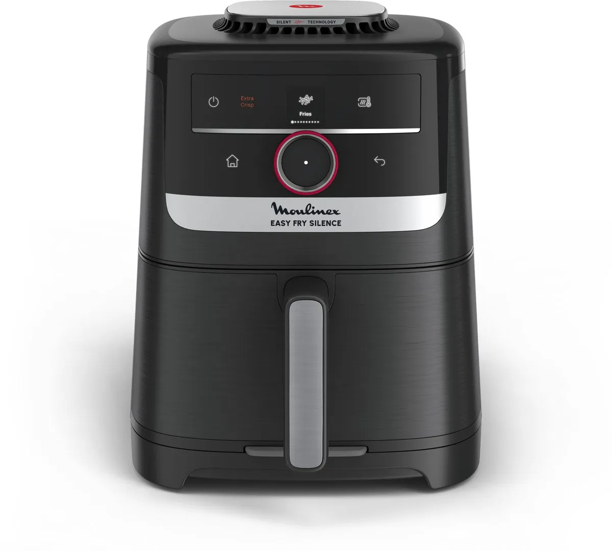 Moulinex Easy Fry Silence EZ5728F0 Airfryer 1550W - 10 Programma's - 5L - Zwart