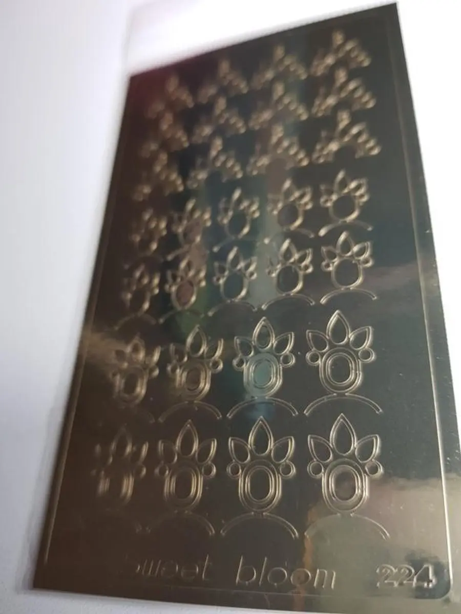 Korneliya StickOn nr 224 Goud Sweet Bloom