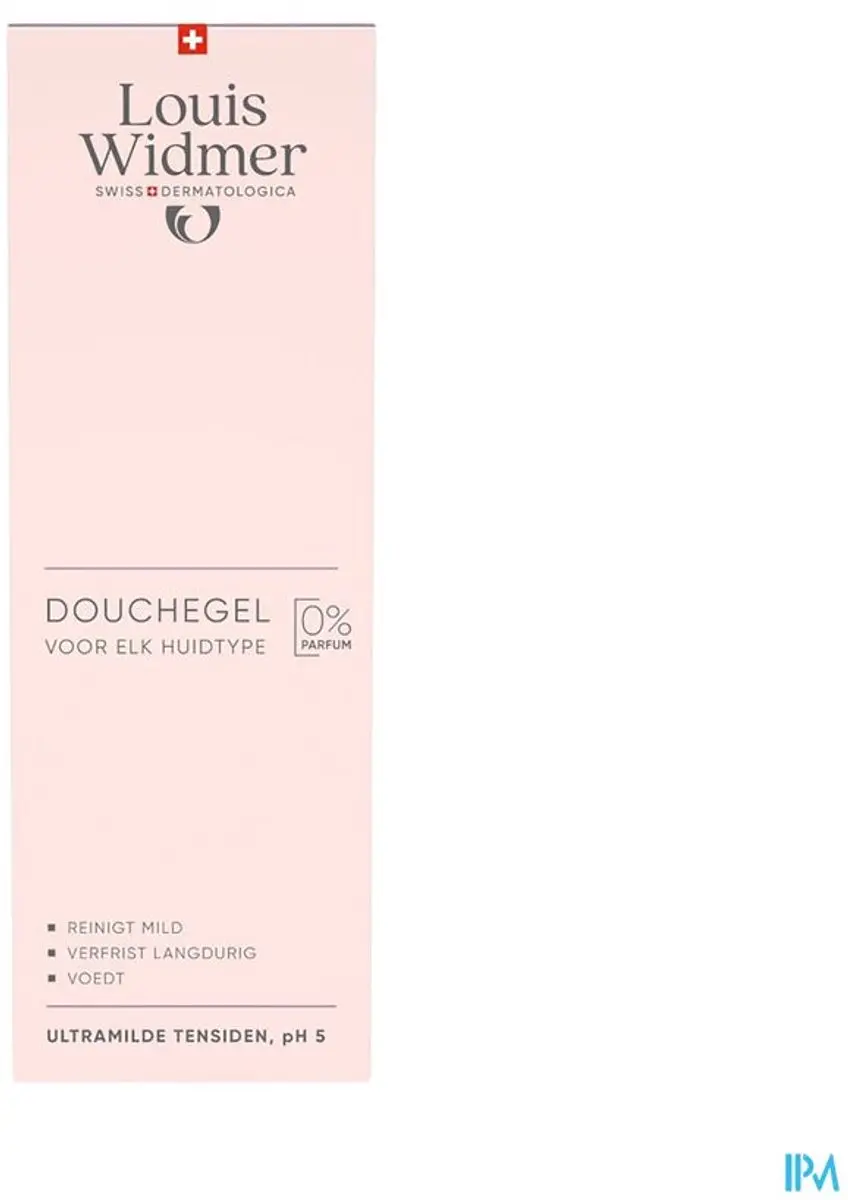 Louis Widmer Parfumvrije Douchegel 200ml - Mild & Vegan