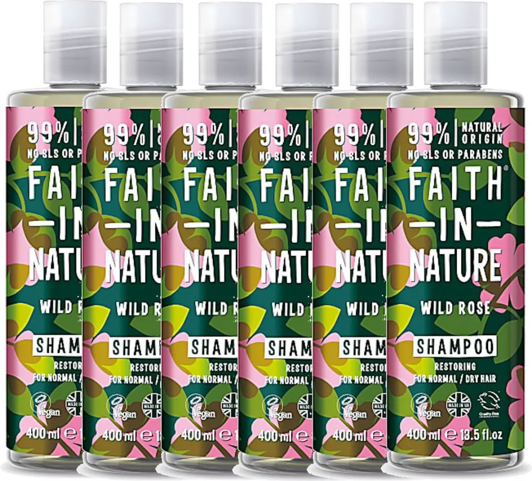 Faith In Nature Wild Rose Shampoo 400ml