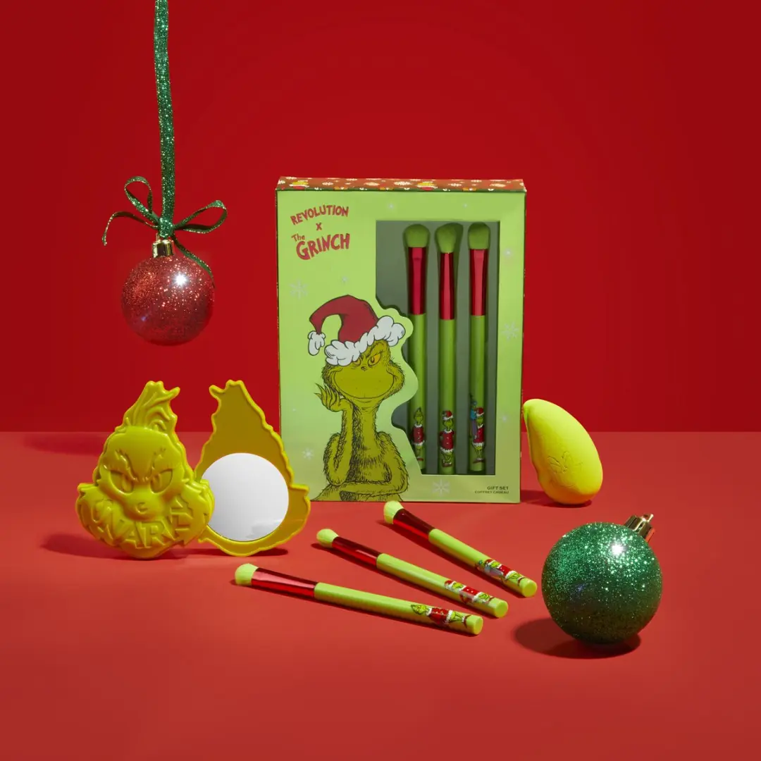 Makeup Revolution The Grinch Kerst Cadeauset - 5 Stuks