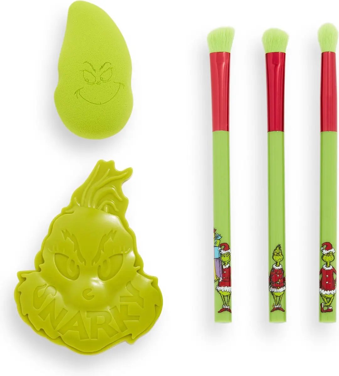 Makeup Revolution The Grinch Kerst Cadeauset - 5 Stuks